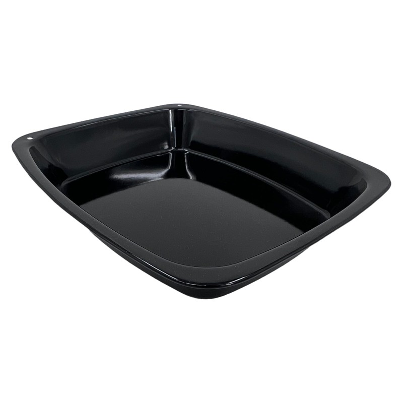 Samuel Groves Vitreous Enamel Roasting Tin, Medium 33cm Tray, UK