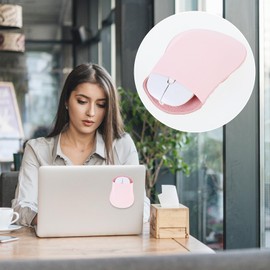 AOZUO 3Pcs Mouse Holder for Laptop, Laptop Mouse Pouch Universal Stick-On Mouse Pouches with Reusable Adhesive Slim Mouse Holders Mouse Pockets Elastic Carrying Sleeve for Computer Laptop