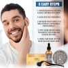 Kit de crescimento de barba para homens, kit de cultivo