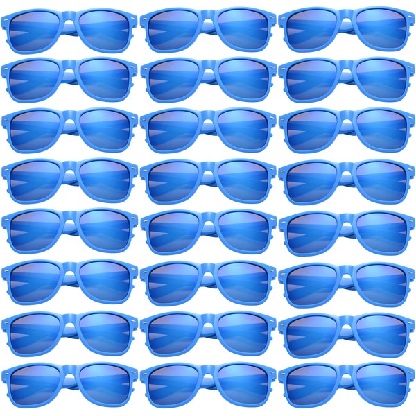 Eyegla Blue Sunglasses Bulk Adults Party Sunglasses 80s Glasses Shades