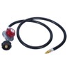 GasSaf High Pressure Propane Regulator Adjustable 0-5PSI Connector with CSA