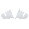 2PCS Skateboard Wall Mount Display Rack Acrylic Skateboard Wall Hanger