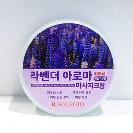 k.솔레지오 라벤더 아로마 마사지크림 300ml 민감성 피부용 k. Solegio Lavender Aroma Massage Cream 300ml for Sensitive Skin