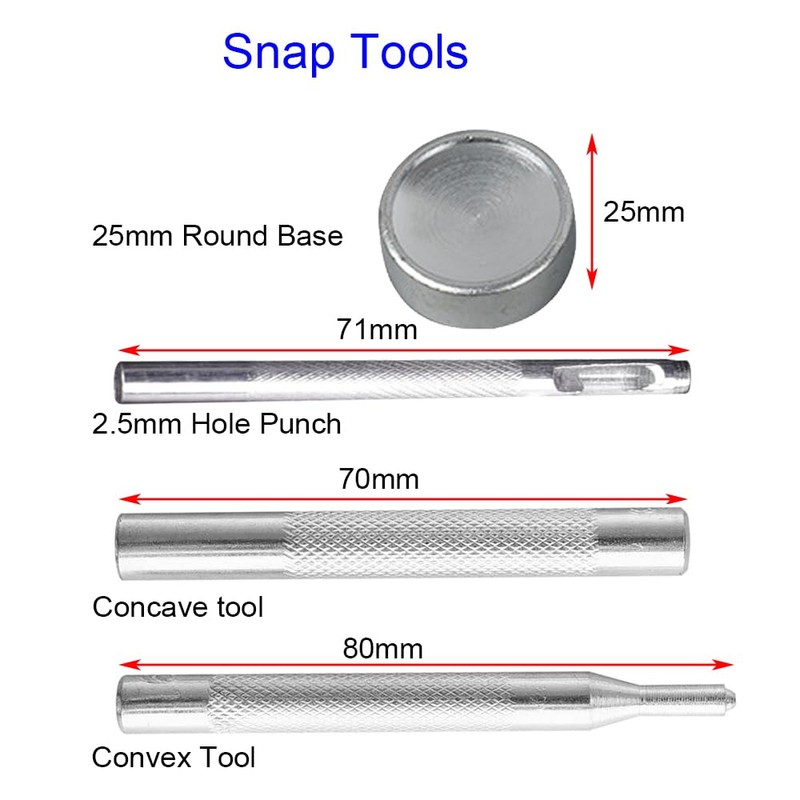 12.5mm 633# Snap Fastener Stainless Steel Poppers Press Stud Cap