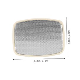 Baluue Foot File Callus Remover Ergonomic Handle for Smooth Feet for Dead Skin Removal for Home