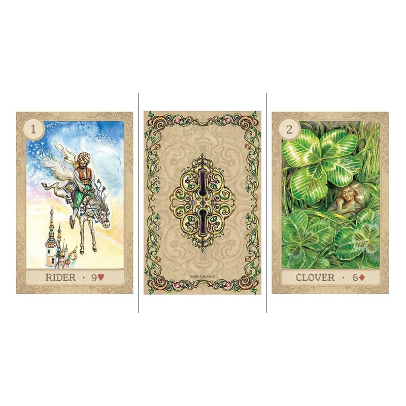 Kancharo Renolman Cards, 38 Cards, Tarot Divination, Fairy Tale Lenormand,