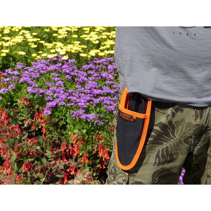 Garten Primus 03005 Universal Belt Bag, Black/Orange, 22.5 x 10