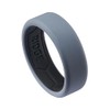The Ridge Silicone Wedding Band for Men - Silicone Ring