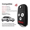 Keylessbest Key Fob Remote Replacement for 2012 2013 2014 Acura