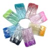 100 Cepillos Para Pestañas Extensión Brillante Glitter Mink