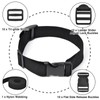 GGXZHT Webbing Strap for Bags with Plastic Buckle Flat Side
