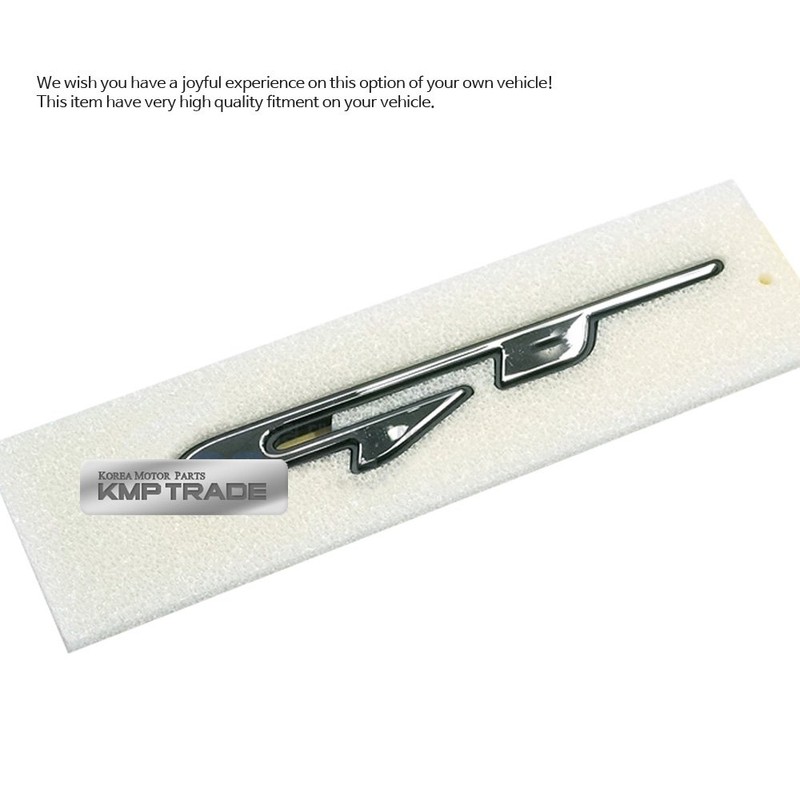 KIA OEM 86314J5000 Stinger GT Rear Emblem Nameplate for KIA