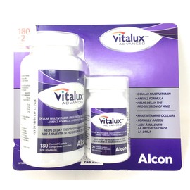 Vitalux Vitalux Advanced Ocular Multi-Vitamin, 180 +20 caplets