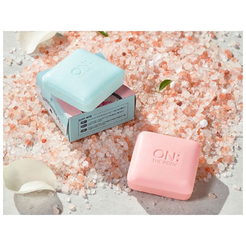 히말라야핑크솔트 비누 로맨틱한 플로럴향, 90g, 8개입 Himalayan Pink Salt Soap