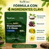 NAD+ Nicotinamida Ribosa y Resveratrol, 80 Cápsulas