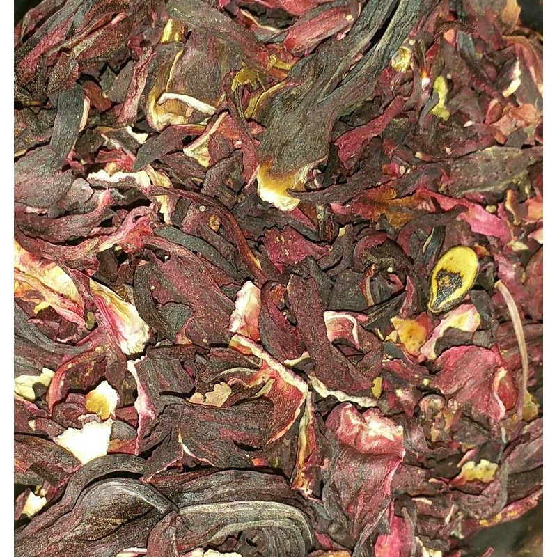 Organic Hibiscus (Hibiscus sabdariffa) Dried Herb (250g)