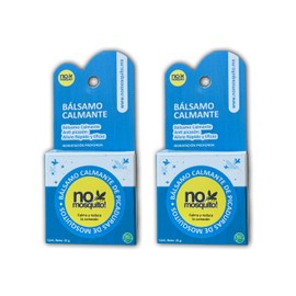No Mosquito Bálsamo Calmante Anti Picazón, Alivio Rápido y Eficaz, 2 piezas de 15 g