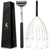 USAGA 20 Fingers Head Massager Scalp Massager Head Scratcher Extendable