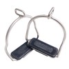 Karlslund Riding Equipment Brushed Stainless Steel Stirrups - Metallic