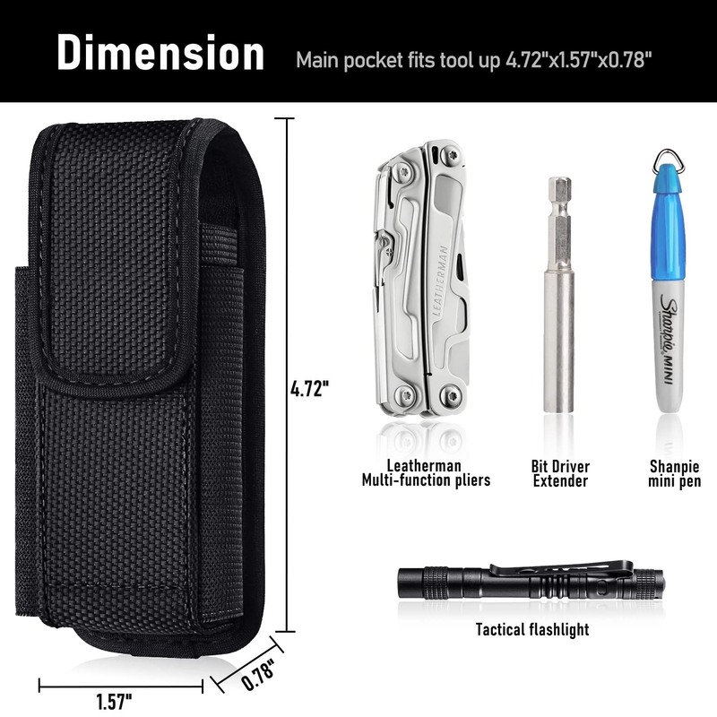 COANJIUO Sheath Compatible with Leatherman Wave Plus Wingman Surge Rebar