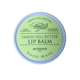 Skinfood moisturizing hydration lemon dil butter food mask lip balm / 스킨푸드 보습 수분공급 레몬딜버터 푸드마스크 립밤