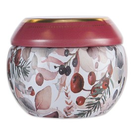 Via Mercato Natale Winter Woods Holiday Collection, Candle, 3.5 oz, Gingerbread & Tangerine