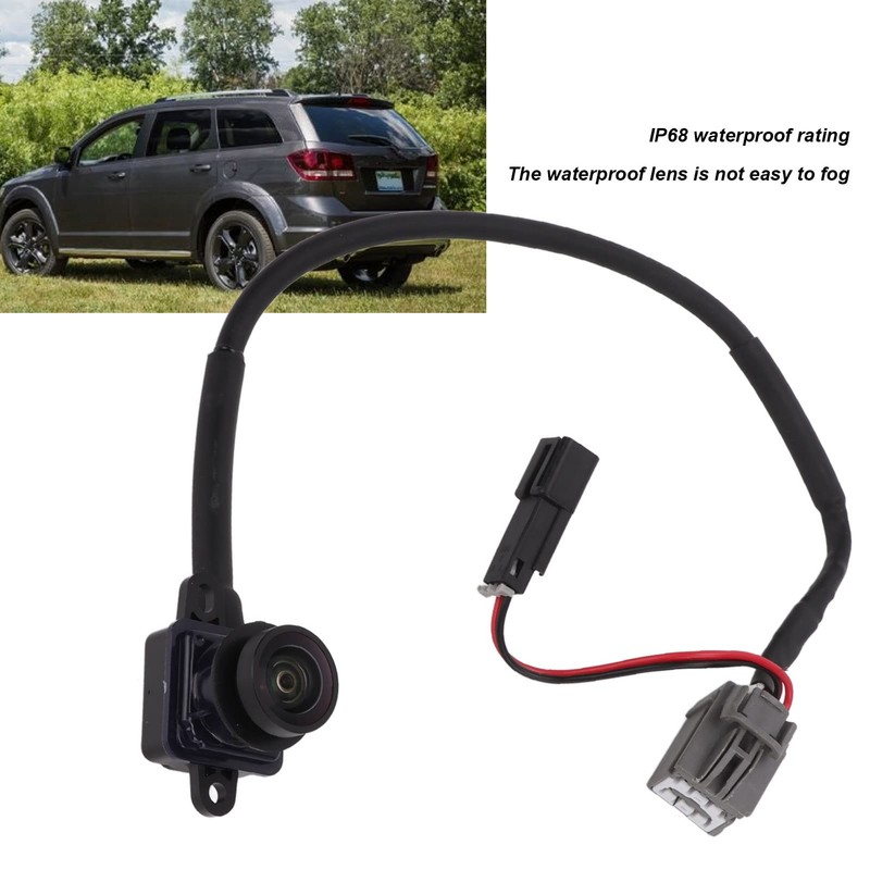 Keenso Camara de Reversa para Auto,56054158AB Camara Reversa Auto IP68