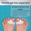 Wonder Care Silikon-Toe Separator für Feet Gel Pads Big Toe