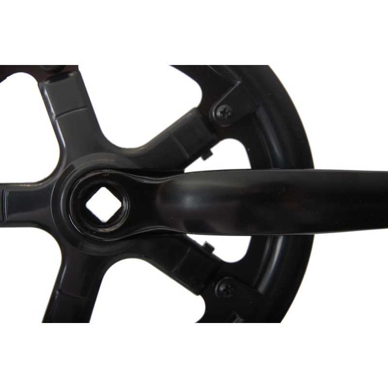 Ammaco Bike Chainset Single Ring Crankset 46 Teeth 6 Speed