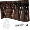 Baluue Beauty Scissor Holder Clear Acrylic Storage Case for Hair