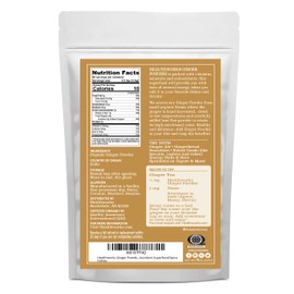Healthworks Superfoods Organic Ginger Powder - 8 Oz - Ground, Raw & All-Natural - Keto, Vegan - Great with Coffee, Tea & Juices - Superfood/Spice