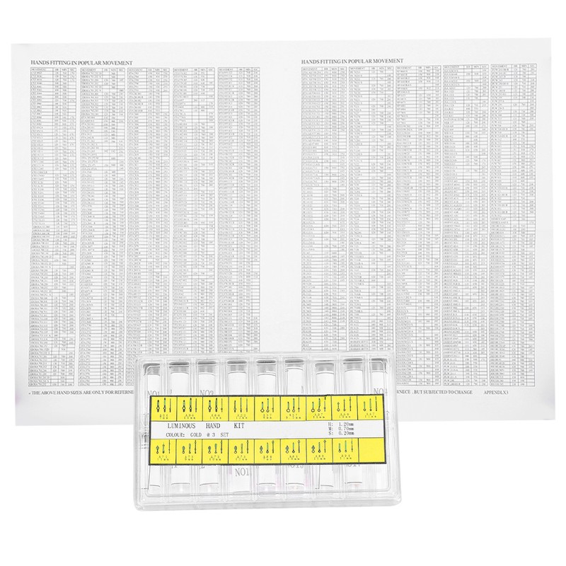 Watch Hour Minute Second Hands Luminous Watch Hands Watch Movement