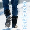 2 Pairs of Crampons, Shoe Claws, Shoe Spikes with 8