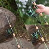 Sougayilang Fishing Rod Reel Combos, Graphite 2Pc Blanks Fishing Pole