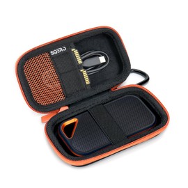 Hard Case for SanDisk Extreme/SanDisk PRO 1TB 2TB 4TB 500GB / Passport Portable SSD, Protective Travel Storage Cover Bag