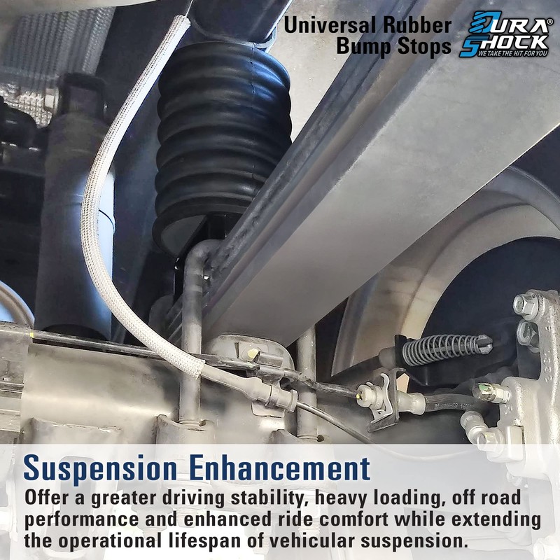 DuraSHOCK Modular Universal Rubber Front Rear Bump Stop for Truck