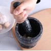 MOLIN MORTERO Mortero Manual Molcajete Machacador Cocina Ajos Especias