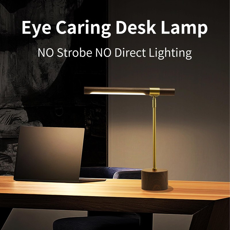 Poiaeusant Adjustable Modern Table Lamp LED Touch Control Reading Table