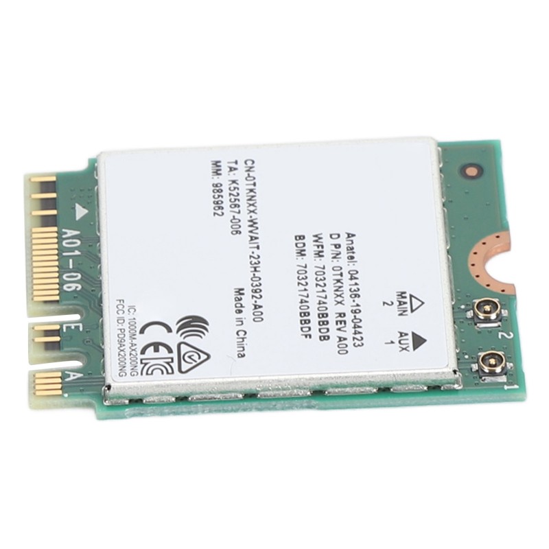 Network Card 1650X AX200 M.2 WiFi6 2.4G 5G Dual Band