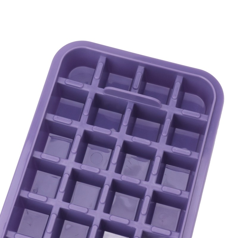Easy Release Ice Cube Tray Plastic 32 Grids Ice Tray