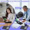 UHAXZ Intercoms Wireless for Home, Long Range Intercom 6000ft, 10