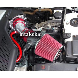 INTAKEKAI Performance Air Intake (Compatible with 2006-2010 HYUNDAI SONATA 3.3L V6 MODELS) (RED)