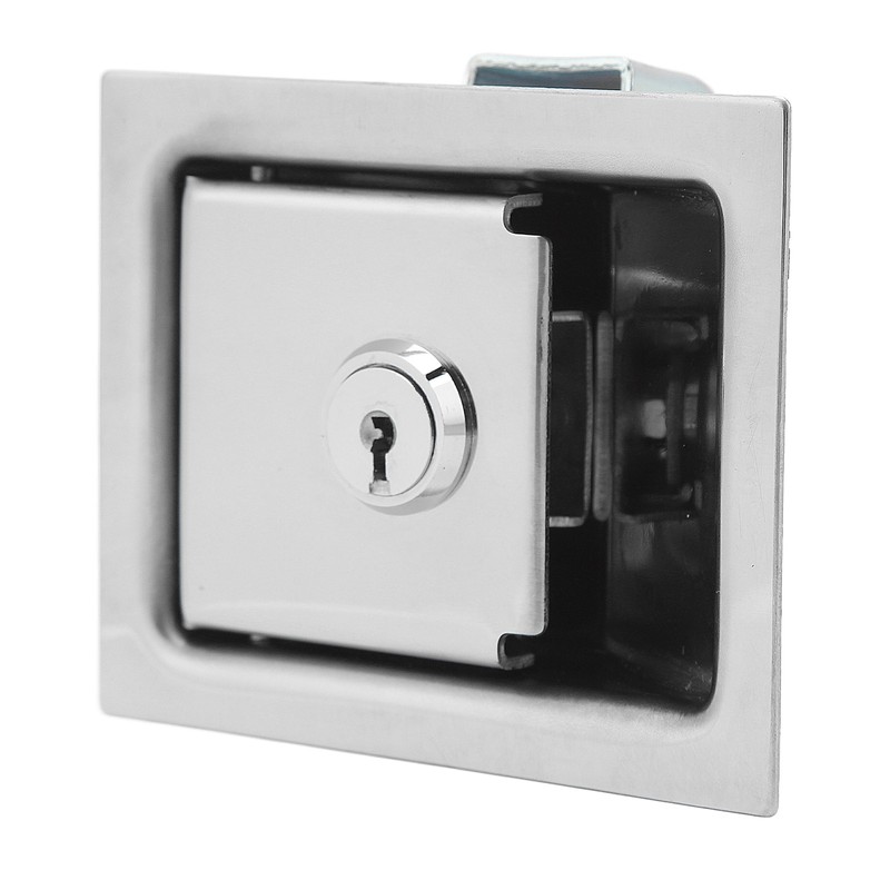Embedded Panel Lock Stainless Steel Rectangular Trailer Paddle Door Key