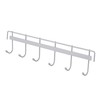 VECELO Kitchen Tool Hooks, 6 Row Multifunctional Storage Hooks, Space