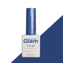 From the Nail Glam Top Gel Renewal 10g Non-wipe / 프롬더네일 글램 탑젤 리뉴얼 10g 논와이프