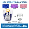 Premium Blue to Pink 3mm Silica Beads, Reusable Desiccant Bulk