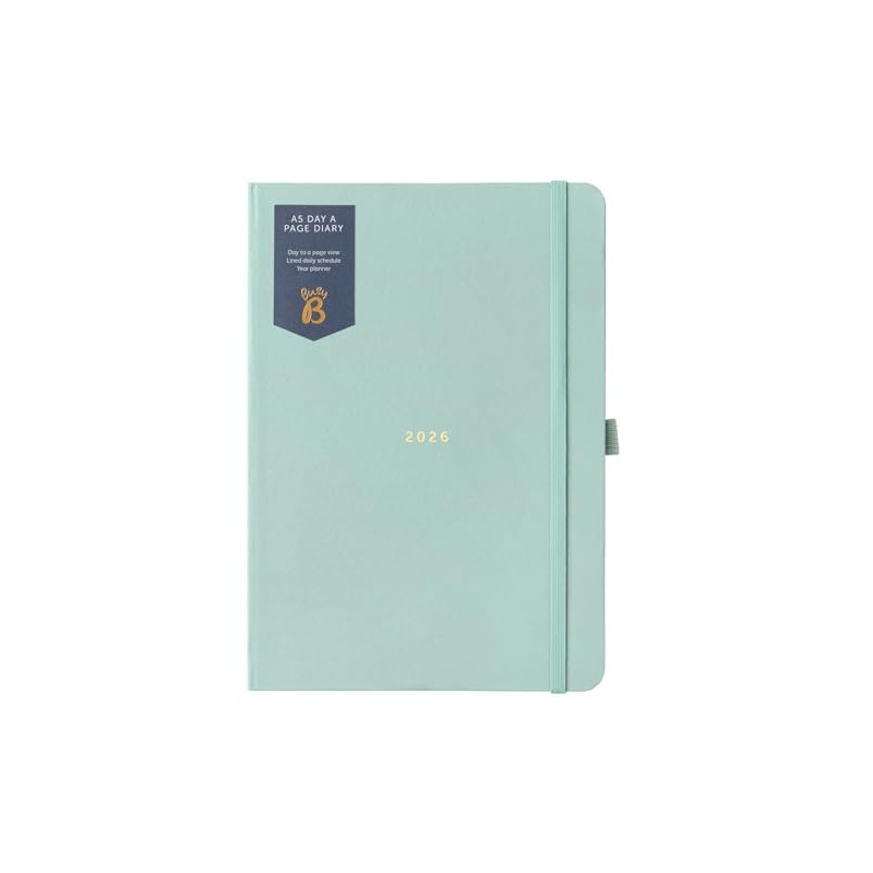 Busy B 2026 A5 Diary Day-A-Page Planner for Students, Professionals