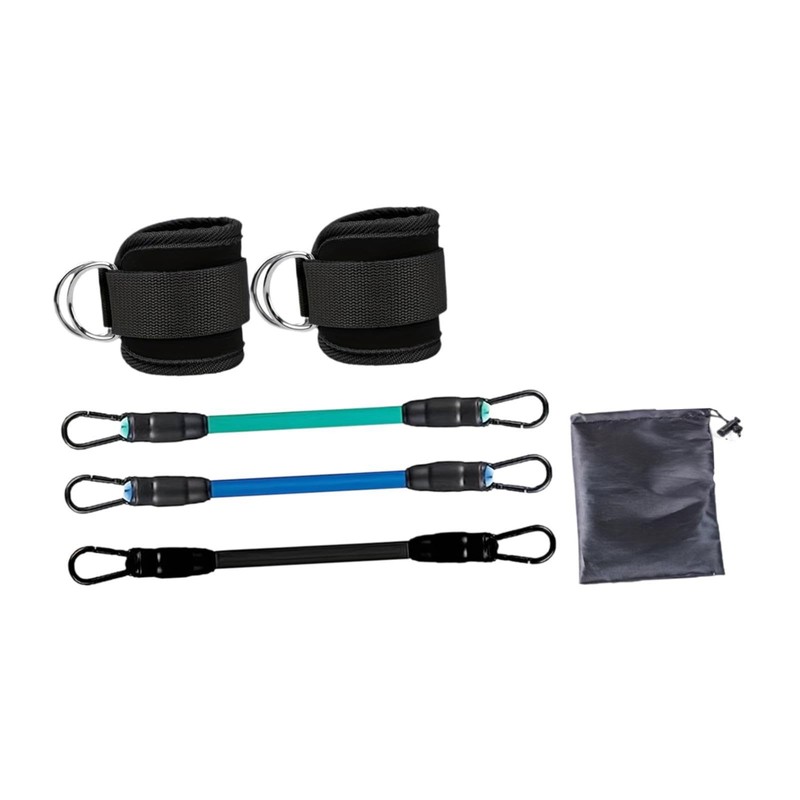 Generic 3x Ankle Resistance Bands, Ankle Bands, Workout Bands with