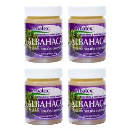 Pack 4 Pomadas De Albahacar Frasco De 40g C/u Mentol