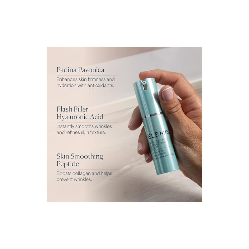 ELEMIS Pro-Collagen Super Serum Elixir, Anti-wrinkle Serum, 0.5 fl. oz.